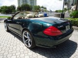 Everest Green Metallic Mercedes-Benz SL in 2003