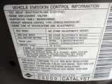 2003 Infiniti FX 35 Info Tag