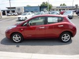 2012 Nissan LEAF Cayenne Red