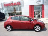 Cayenne Red Nissan LEAF in 2012