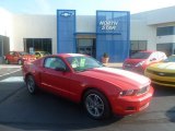 2010 Torch Red Ford Mustang V6 Premium Coupe #69949375