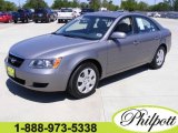 2008 Steel Gray Hyundai Sonata GLS #6962848