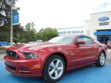 2013 Red Candy Metallic Ford Mustang GT Coupe #69997485