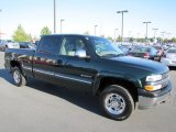 2002 Forest Green Metallic Chevrolet Silverado 1500 LT Crew Cab 4x4 #69997816