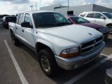 2004 Bright White Dodge Dakota SLT Quad Cab 4x4 #69998156