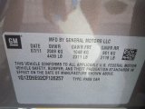 2012 Chevrolet Malibu LT Info Tag