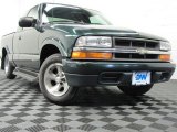 2001 Forest Green Metallic Chevrolet S10 LS Extended Cab #69997787