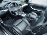2005 BMW M3 Convertible Black Interior