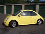 2003 Sunflower Yellow Volkswagen New Beetle GLS Coupe #69997431