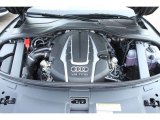 2013 Audi A8 L 4.0T quattro 4.0 Liter FSI Twin-Turbocharged DOHC 32-Valve VVT V8 Engine