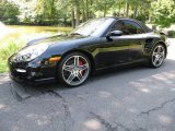 2009 Black Porsche 911 Turbo Cabriolet #69997378