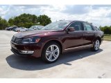 2013 Opera Red Metallic Volkswagen Passat V6 SEL #69997719