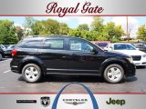2012 Brilliant Black Crystal Pearl Dodge Journey SXT #69998002