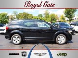 2012 Brilliant Black Crystal Pearl Dodge Journey SXT #69998001
