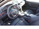 2013 BMW 3 Series 328i Sedan Black Interior