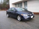 2007 Royal Blue Pearl Honda Civic EX Sedan #6964107