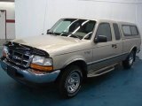 1999 Harvest Gold Metallic Ford Ranger XLT Extended Cab #6964544