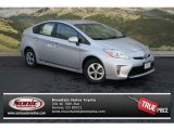 2012 Classic Silver Metallic Toyota Prius 3rd Gen Three Hybrid #69997179