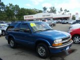 2001 Space Blue Metallic Chevrolet Blazer LS 4x4 #69997543