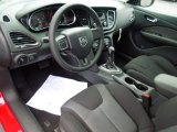 2013 Dodge Dart SE Black Interior