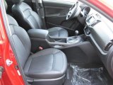 2011 Kia Sportage SX AWD Black Interior