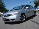 2011 Alabaster Silver Metallic Honda Civic EX Sedan #70081197