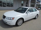 Powder White Pearl Hyundai Sonata in 2009