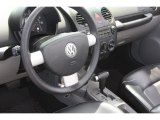 2004 Volkswagen New Beetle GL Convertible Black Interior