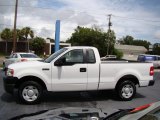 Oxford White Ford F150 in 2007
