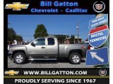 2012 Graystone Metallic Chevrolet Silverado 1500 LT Extended Cab 4x4 #70081648