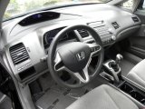 2010 Honda Civic LX Sedan Gray Interior