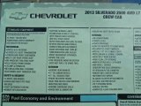 2013 Chevrolet Silverado 2500HD LT Crew Cab 4x4 Window Sticker