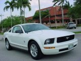 2009 Performance White Ford Mustang V6 Coupe #6957431