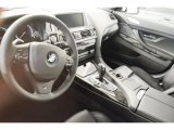 2013 BMW 6 Series 640i Gran Coupe Black Interior