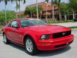 2009 Torch Red Ford Mustang V6 Coupe #6957432