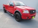 2008 Bright Red Ford F150 FX4 SuperCab 4x4 #70081328