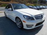 2013 Polar White Mercedes-Benz C 350 Sport #70081041