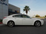 Bellanova White Pearl Acura TL in 2012