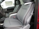 2012 Ford F150 Platinum SuperCrew Platinum Steel Gray/Black Leather Interior