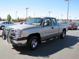 2003 Light Pewter Metallic Chevrolet Silverado 1500 LS Extended Cab 4x4 #70081510