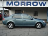 2009 Silver Moss Metallic Chevrolet Cobalt LT Sedan #70132924