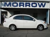 2010 Summit White Chevrolet Aveo LT Sedan #70132917