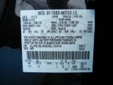 2013 MKX Color Code for Tuxedo Black - Color Code: UH