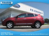 2010 Venom Red Nissan Rogue S 360 Value Package #70132895