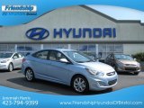 2013 Clearwater Blue Hyundai Accent GLS 4 Door #70132887