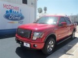 2012 Red Candy Metallic Ford F150 FX4 SuperCrew 4x4 #70132845