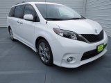 2013 Super White Toyota Sienna SE #70133155