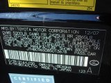 2008 GS Color Code for Black Opal Mica - Color Code: 214