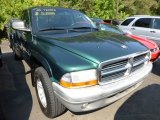2001 Forest Green Pearl Dodge Dakota SLT Club Cab 4x4 #70133118