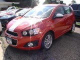2012 Inferno Orange Metallic Chevrolet Sonic LT Hatch #70133035